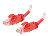 C2G Cat6 Booted Unshielded (UTP) Network Patch Cable - Patch-kabel - RJ-45 (hane) till RJ-45 (hane) - 7 m - UTP - CAT 6 - formpressad, hakfri, tvinnad - röd 83451