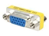 StarTech.com Kompakt VGA HD15 könbytare - F/F - VGA könbytare - HD-15 (VGA) (hona) till HD-15 (VGA) (hona) - för P/N: DP2VGAMM6B, HD2VGAMM6, MXTMMHQ2M, MXTMMHQ30M, MXTMMHQ3M, MXTMMHQ5M, MXTMMHQ7M GC15HSF