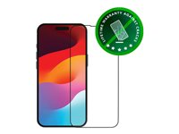 dbramante1928 Eco-shield - Skärmskydd för mobiltelefon - ramfärg svart - för Apple iPhone 15 ES61CL001923