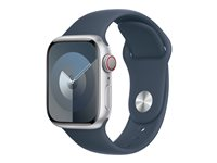 Apple - Band för smart klocka - 41 mm - storlek M/L - stormblå MT2X3ZM/A