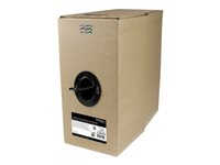 StarTech.com Bulk Cat6 Ethernet-kabel - 304,8 m - Solid - CMR-klassad - Svart - Bulkkabel - 304.9 m - UTP - CAT 6 - stigare, fast - svart WIR6CMRBK