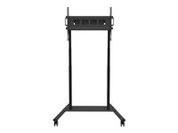 Multibrackets M Floorstand XL - Vagn - motoriserad - för LCD-TV - svart - skärmstorlek: 42"-100" - utmatning: DC 32 V 7350105210020