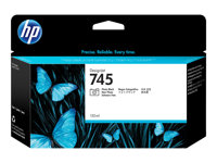 HP 745 - 130 ml - foto-svart - original - DesignJet - bläckpatron - för DesignJet Z2600 PostScript, Z5600 PostScript F9J98A