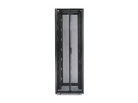 APC NetShelter SX Enclosure - Rack skåp - utan sidor - svart - 42U - 19" AR3150X609