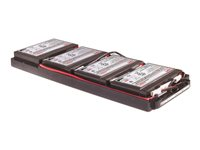 APC Replacement Battery Cartridge #34 - UPS-batteri - Bly-syra - svart - för P/N: SUA1000RM1U, SUA1000RMI1U, SUA750RM1U, SUA750RMI1U RBC34