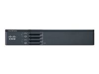 Cisco 867VAE - Router - DSL-modem 4-ports-switch - 1GbE - WAN-portar: 2 - rackmonterbar - rekonditionerad C867VAE-K9-RF