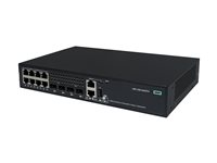 HPE Networking Comware 2150 8p 10M/100M/1G PoE+ 2p SFP 1G 2p SFP+ 1G/10G 125W - Switch - L3 - Administrerad - 8 x 10/100/1000Base-T (PoE+) + 2 x 1000Base-X SFP + 2 x 1 Gigabit/10 Gigabit SFP+ (upplänk/stackning) - rackmonterbar - PoE+ (125 W) S6X57A#ABB