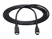 StarTech.com 1,8 m USB-C till Mini DisplayPort-kabel - 4K 60Hz - Svart - Adapterkabel - 24 pin USB-C (hane) till Mini DisplayPort (hane) - USB 3.1 / Thunderbolt 3 / DisplayPort 1.2 - 1.8 m - 4K60Hz (3840 x 2160) stöd - svart CDP2MDPMM6B