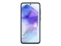 Samsung Galaxy A55 - Enterprise Edition - 5G pekskärmsmobil - dual-SIM - RAM 8 GB / Internal Memory 128 GB - microSD slot - OLED-skärm - 6.6" - 2340 x 1080 pixlar (120 Hz) - 3 st. bakre kameror 50 MP, 12 MP, 5 MP - front camera 32 MP - midnattsblå SM-A556BZKAEEB