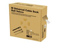 Multibrackets M Universal Cable Sock Touch Fastener - Kabelorganiserare - vit 7350022732865