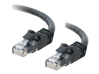 C2G Cat6 Booted Unshielded (UTP) Network Patch Cable - Patch-kabel - RJ-45 (hane) till RJ-45 (hane) - 20 m - UTP - CAT 6 - formpressad, hakfri, tvinnad - svart 83414