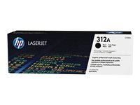 HP 312A - Svart - original - LaserJet - tonerkassett (CF380A) - för Color LaserJet Pro MFP M476dn, MFP M476dw, MFP M476nw CF380A