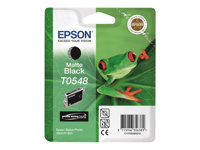 Epson T0548 - 13 ml - mattsvart - original - blister - bläckpatron - för Stylus Photo R1800, R800 C13T05484010