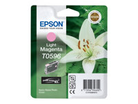 Epson T0596 - 13 ml - ljus magenta - original - blister - bläckpatron - för Stylus Photo R2400 C13T05964010