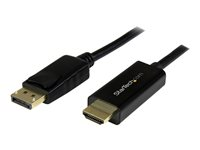 StarTech.com DisplayPort till HDMI-kabeladapter - 3 m - 4K 30 Hz - Adapterkabel - DisplayPort hane till HDMI hane - 3 m - stöd för 4K DP2HDMM3MB