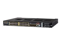 Cisco Industrial Ethernet 4010 Series - Switch - Administrerad - 24 x 10/100/1000 (PoE+) + 4 x 10/100/1000/SFP (upplänk) - DIN-skenmonterbar - TAA-kompatibel IE-4010-4S24P=