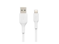 Belkin BOOST CHARGE - Lightning-kabel - Lightning hane till USB hane - 1 m - vit CAA001BT1MWH