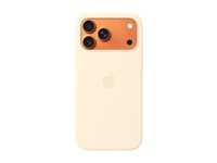 Apple - Baksidesskydd för mobiltelefon - MagSafe-kompatibilitet - silikon - vanilj - för iPhone 17 Pro Max MHW54ZM/A