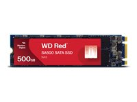 WD Red SA500 WDS500G1R0B - SSD - 500 GB - inbyggd - M.2 2280 - SATA 6Gb/s WDS500G1R0B