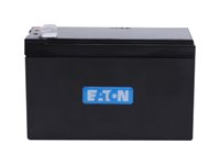 Eaton - UPS-batteri - med distribuerade tjänster - 1 x batteri - ventilstyrd blysyra (VRLA) - 9 Ah 68765SP