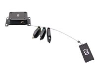 C2G 4K HDMI Retractable Universal Adapter Mount with Color Coded Connectors - Videoadaptersats - svart - stöd för 4K 29879