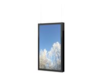 HI-ND - Monteringssats (hölje) - stående - för LCD-panel för digital skyltning - svart - skärmstorlek: 75" - takmonterbar - för Samsung OM75A CC7515-6001-02