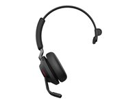 Jabra Evolve2 65 MS Mono - Headset - på örat - konvertibel - Bluetooth - trådlös - USB-C - ljudisolerande - svart - Certifierad för Microsoft-teams 26599-899-899