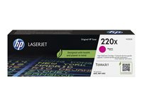 HP 220X - Magenta - original - LaserJet - tonerkassett (W2203X) - för Color LaserJet Pro MFP 4301, MFP 4303 W2203X