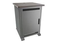 Middle Atlantic Forum Series - Rack skåp - 16 RU, 27" deep - asian night, kolgrå, grafit - 16U - TAA-kompatibel FMR-1627A3GC