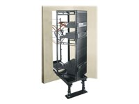 Middle Atlantic AXS AX-SXR-22 - Rack - svart pulverlack - 22U - 19" AX-SXR-22