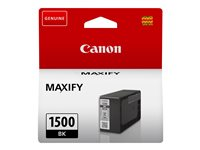 Canon PGI-1500 BK - 12.4 ml - svart - original - bläcktank - för MAXIFY MB2050, MB2150, MB2155, MB2350, MB2750, MB2755 9218B001