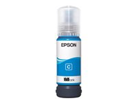 Epson EcoTank 108 - 70 ml - cyan - original - påfyllnadsbläck - för Epson L18050; EcoTank L8050 C13T09C24A