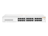 HPE Aruba Instant On 1430 24G Switch - Switch - ohanterad - 24 x 10/100/1000 - skrivbordsmodell, rackmonterbar, väggmonterbar - BTO R8R49A#ABB