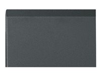 Middle Atlantic FD - Rack front door (solid) - svart - 45U FD-45