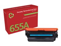 Everyday - Cyan - kompatibel - tonerkassett (alternativ för: HP 655A, HP CF451A) - för HP Color LaserJet Managed Flow MFP M681; LaserJet Enterprise Flow MFP M681, MFP M682 006R04344