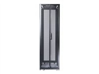 APC NetShelter SX Enclosure - Rack - svart - 48U - 19" AR3307X617