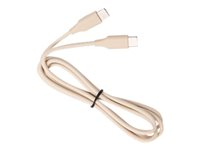 Jabra - USB-kabel - 24 pin USB-C (hane) till 24 pin USB-C (hane) - 1.2 m - beige 14208-34
