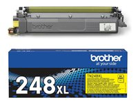 Brother TN248XLY - Lång livslängd - gul - original - box - tonerkassett - för Brother DCP-L3520, DCP-L3560, HL-L3220, HL-L3240, HL-L8240, MFC-L3760, MFC-L8390 TN248XLY