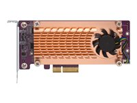 QNAP QM2-2S-220A - Kontrollerkort - SATA - låg profil - PCIe 2.0 x2 - för QNAP TS-1232, 1277, 253, 453, 473, 677, 832, 853, 877, 977, TVS-2472, 473, 673, 872, 873 QM2-2S-220A