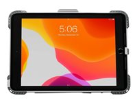 Targus SafePort Rugged - Skyddsfodral för surfplatta - robust - polykarbonat, termoplastisk polyuretan (TPU) - grå - 10.2" - för Apple 10.2-inch iPad (7:e generation, 8:e generation, 9:e generation) THD49804GLZ