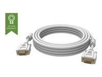 Vision Techconnect - VGA-kabel - HD-15 (VGA) (hane) till HD-15 (VGA) (hane) - 10 m - vit TC 10MVGAP