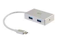 C2G USB-C Hub with 4 USB-A Ports - Hubb - 4 x USB 3.1 - skrivbordsmodell 89153