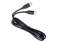 Jabra - USB-kabel - 24 pin USB-C (hane) till 24 pin USB-C (hane) - 1.2 m - svart 14208-32