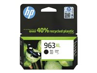 HP 963XL - 47.86 ml - Lång livslängd - svart - original - bläckpatron - för Officejet Pro 9010, 9012, 9014, 9015, 9016, 9019, 9020, 9022, 9025 3JA30AE#BGX
