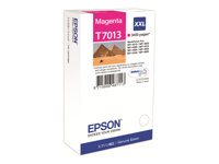Epson T7013 - 34.2 ml - XXL-storlek - magenta - original - blister - bläckpatron - för WorkForce Pro WP-4015 DN, WP-4095 DN, WP-4515 DN, WP-4525 DNF, WP-4595 DNF C13T70134010