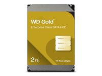 WD Gold Datacenter Hard Drive WD2005FBYZ - Hårddisk - 2 TB - inbyggd - 3.5" - SATA 6Gb/s - 7200 rpm - buffert: 128 MB WD2005FBYZ
