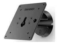Compulocks VESA Tilting Wall Mount - Monteringssats (bågmontering) - lutande - aluminium - svart - väggmonterbar, monterbar på ytor 505B