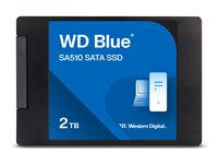 WD Blue SA510 WDS200T3B0A - SSD - 2 TB - inbyggd - 2.5" - SATA 6Gb/s WDS200T3B0A