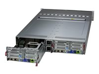Supermicro BigTwin SuperServer 621BT-DNC8R - kan monteras i rack - AI Ready - ingen CPU - 0 GB - ingen HDD SYS-621BT-DNC8R