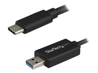 StarTech.com USB C to USB Data Transfer Cable for Mac and Windows, USB 3.0 - 2m (6ft) - USB-kabel - 24 pin USB-C (hane) till USB typ A (hane) - USB 3.0 - 2 m - svart USBC3LINK